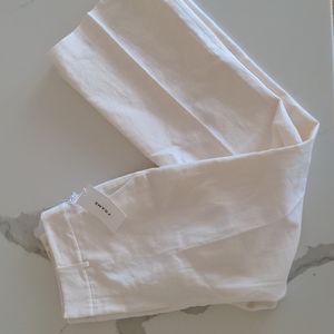 Frame linen trousers pants,NWT,8